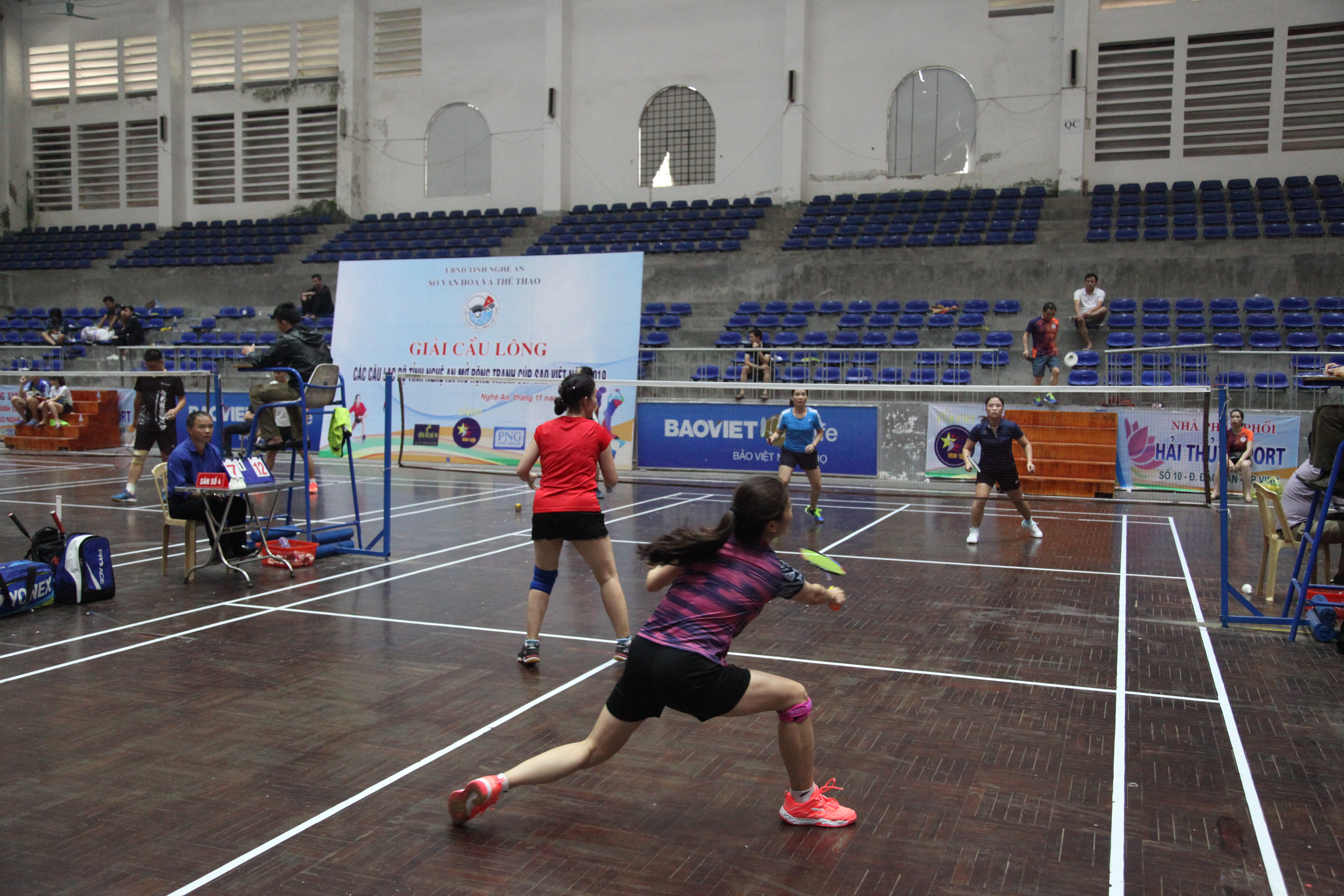 Bế mạc Giải Cầu lông các câu lạc bộ tỉnh Nghệ An mở rộng tranh Cup Sao Việt năm 2019